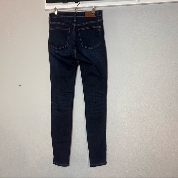 Madewell 9” High-Rise Skinny Jeans Size 26 Dark Wash - Picture 6 of 13